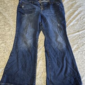 Torrid Indigo Wide Leg Jeans